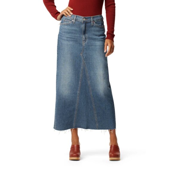 Levi Strauss Signature Women's Maxi Denim Skirt - Size 6/W28, NWT! - Picture 3 of 16